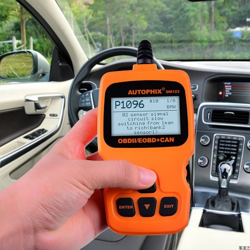 Auto si Moto - Reparatii si depanare - Sisteme de diagnoza - Tester auto / diagnoza OBD2 AUTOPHIX Auto Diagnostic Scanner AUTOPHIX OM123 - Infinity.ro