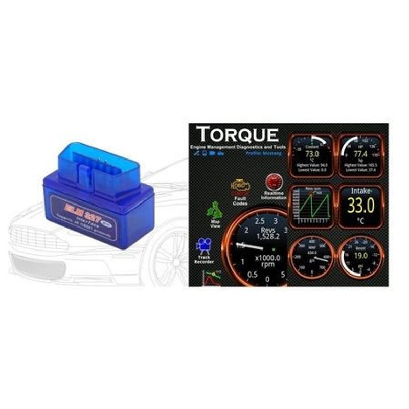 Auto si Moto - Reparatii si depanare - Sisteme de diagnoza - Tester / Diagnoza auto prin bluetooth Multimarca Mini OBD 2 - Infinity.ro