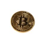 Market - Cadouri - Monede si lingouri metale pretioase - Moneda Suvenir Bitcoin, diametru 40 mm, in cutie de plastic - Infinity.ro