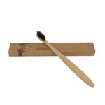 Ingrijire personala si Cosmetice - Igiena dentara - Periute de dinti clasice - Periuta de dinti din bambus cu ioni carbune activat - curata, detoxifiaza si are efect de albire, 100% - Infinity.ro