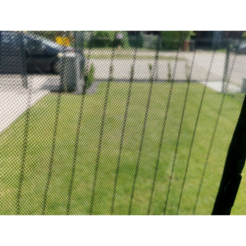 Casa si Gradina - Constructii - Ferestre si accesorii - Accesorii ferestre - Plasa de tantari magnetica iMK, neagra, pentru usa 85X210CM - Infinity.ro