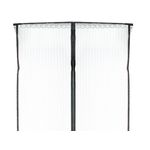 Casa si Gradina - Constructii - Ferestre si accesorii - Accesorii ferestre - Plasa de tantari magnetica iMK, neagra, pentru usa 85X210CM - Infinity.ro