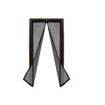 Casa si Gradina - Constructii - Ferestre si accesorii - Accesorii ferestre - Perdea tip plasa cu inchidere magnetica pentru tantari, muste sau alte insecte, dimensiuni 210 x 100 cm - Infinity.ro