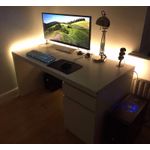 Casa si Gradina - Corpuri si surse de iluminat - Benzi LED - Banda LED USB pentru Iluminare Ambientala in Spatele Televizorului Backlight TV MyStyle White - Infinity.ro