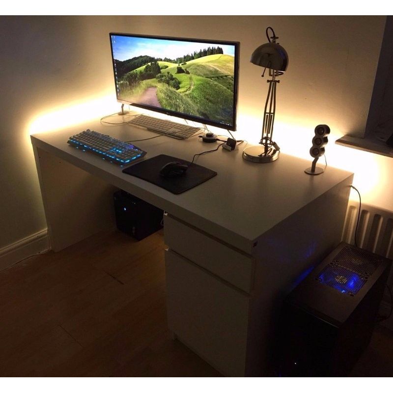 Casa si Gradina - Corpuri si surse de iluminat - Benzi LED - Banda LED USB pentru Iluminare Ambientala in Spatele Televizorului Backlight TV MyStyle White - Infinity.ro