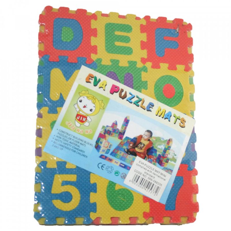 Jucarii, Copii si Bebe - Jucarii si jocuri - Jocuri si puzzle - Puzzle - Covor din Burete Tip Puzzle, Educational, Dezvolta coordonarea Mana-Ochi, Creativitatea, Multicolor - Infinity.ro