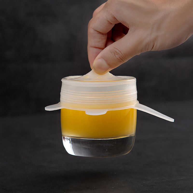 Casa si Gradina - Bucatarie si vesela - Organizare si depozitare bucatarie - Borcane si capace - Set cu 6 capace pentru vasele de gatit si alte recipiente pentru depozitat alimente, marimi universale, Alexa - Infinity.ro