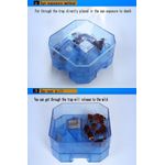 Market - Curatenie si intretinere casa - Produse menaj - Insecticide si capcane - Capcana pentru gandaci reutilizabila din plastic cu 4 zone si 2 nivele cu eficienta maxima - Infinity.ro