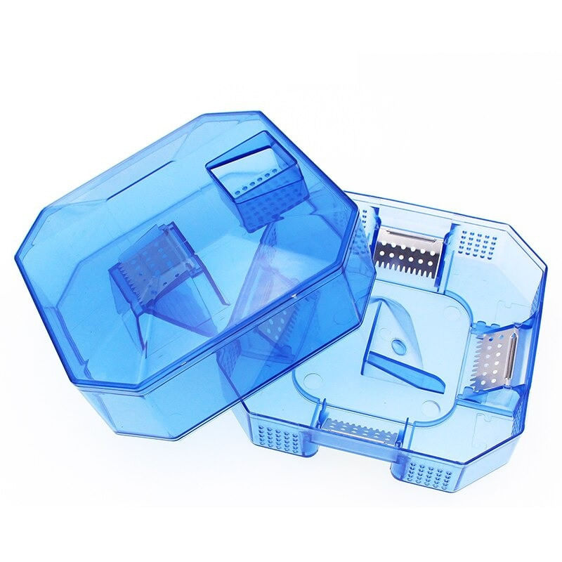 Market - Curatenie si intretinere casa - Produse menaj - Insecticide si capcane - Capcana pentru gandaci reutilizabila din plastic cu 4 zone si 2 nivele cu eficienta maxima - Infinity.ro