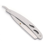 Ingrijire personala si Cosmetice - Ingrijire personala - Ingrijire par - Perii de par si piepteni - Set profesional pieptene / sablon transparent contur barba & mustata + Brici profesional pentru barbierit si - Infinity.ro