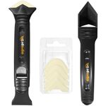 Casa si Gradina - Constructii - Vopsea si tencuieli - Unelte de vopsit si tencuit - Set aplicator si razuitor silicon AgroPro, 5 capete 3-17 mm - Infinity.ro