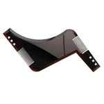 Ingrijire personala si Cosmetice - Ingrijire personala - Ingrijire par - Perii de par si piepteni - Pieptene Contur Barba & Mustata MyStyle PRO / Sablon pentru Barba & Mustata ca la Salon - Maro - Infinity.ro