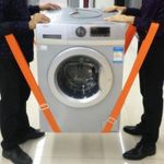 Casa si Gradina - Constructii - Depozitare, transport si protectie - Echipamente pentru transport si ridicat - Set 2 curele de transport, Polipropilena, Portocaliu - Infinity.ro