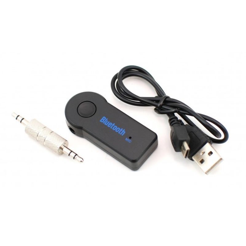Auto si Moto - Electronice auto - Accesorii electronice auto - Receptor Bluetooth, Receiver Muzica Auto, AUXILIAR Adapter, Microfon, Muzica si Apeluri In Masina - Jack 3.5mm - Infinity.ro