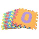 Jucarii, Copii si Bebe - Jucarii si jocuri - Jocuri si puzzle - Puzzle - Covor din spuma tip puzzle cu Cifre pentru copii, antiderapant, termoizolant, impermeabil, 10 piese, 29 x 29 x - Infinity.ro