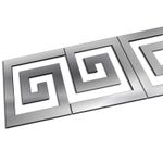 Casa si Gradina - Decoratiuni - Stickere decorative - Set Stickere Acril Decorative, Desing Grecesc, 102 mm x 104 mm x 10 Bucati - Infinity.ro
