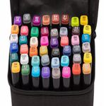 Carti si Birotica - Birotica - Instrumente de scris - Markere si carioci - Set Markere, Severno, Permanente, 2 varfuri, 48 bucati - Infinity.ro