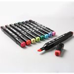 Carti si Birotica - Birotica - Instrumente de scris - Markere si carioci - Set Markere, Severno, Permanente, 2 varfuri, 48 bucati - Infinity.ro