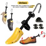 Fashion, accesorii si bijuterii - Femei - Incaltaminte femei - Accesorii incaltaminte - Set 2 Sanuri Reglabile Zenino - Alungit si Largit Pantofi, Universal, Arc, Marime 35-42, ABS, Galben - Infinity.ro