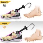 Fashion, accesorii si bijuterii - Femei - Incaltaminte femei - Accesorii incaltaminte - Set 2 Sanuri Reglabile Zenino - Alungit si Largit Pantofi, Universal, Arc, Marime 35-42, ABS, Galben - Infinity.ro