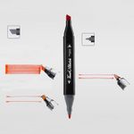 Carti si Birotica - Birotica - Instrumente de scris - Markere si carioci - Set Markere, Severno, Permanente, 2 varfuri, 48 bucati - Infinity.ro