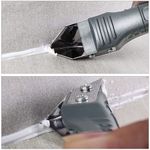 Casa si Gradina - Constructii - Vopsea si tencuieli - Unelte de vopsit si tencuit - Dispozitiv pentru Intinderea si Curatarea Siliconului, Gri, Tip Spatula, 5 Capete Interschimbabile - Infinity.ro