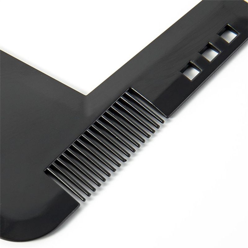 Ingrijire personala si Cosmetice - Ingrijire personala - Ingrijire par - Perii de par si piepteni - Pieptene Contur Barba & Mustata MyStyle PRO / Sablon pentru Barba & Mustata ca la Salon - Infinity.ro