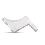 Ingrijire personala si Cosmetice - Ingrijire personala - Ingrijire par - Perii de par si piepteni - Set profesional pieptene / sablon transparent contur barba & mustata + Brici profesional pentru barbierit si - Infinity.ro