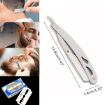 Ingrijire personala si Cosmetice - Aparate & accesorii ingrijire personala - Aparate de ras si tuns - Aparate de ras clasice - Brici profesional pentru barbierit si ras capilar, brici din otel inoxidabil, MyStyle - Infinity.ro