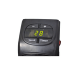 Electronice si Electrocasnice - Climatizare si sisteme de incalzire - Aparate incalzire aer - Aeroterme - Mini Radiator Aeroterma Electrica de Perete MalTec Ceramic pentru Camera sau Birou, Afisaj LED, 400 W, Negru - Infinity.ro