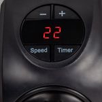 Electronice si Electrocasnice - Climatizare si sisteme de incalzire - Aparate incalzire aer - Aeroterme - Mini Radiator Aeroterma Electrica MARCA Eldom pentru Camera sau Birou, Afisaj LED cu Controlul Temperaturii, - Infinity.ro