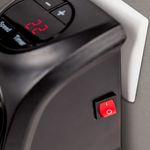 Electronice si Electrocasnice - Climatizare si sisteme de incalzire - Aparate incalzire aer - Aeroterme - Mini Radiator Aeroterma Electrica MARCA Eldom pentru Camera sau Birou, Afisaj LED cu Controlul Temperaturii, - Infinity.ro