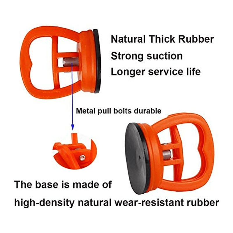 Auto si Moto - Reparatii si depanare - Scule auto - Scule si truse auto - Set 4 ventuze reparatii auto, Plastic, Portocaliu - Infinity.ro