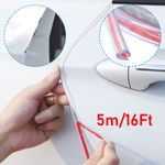 Auto si Moto - Piese auto si accesorii - Piese auto - Tuning - Banda de protectie portiere auto transparenta anticoliziune usi, 5 metri lungime, MyStyle - Infinity.ro