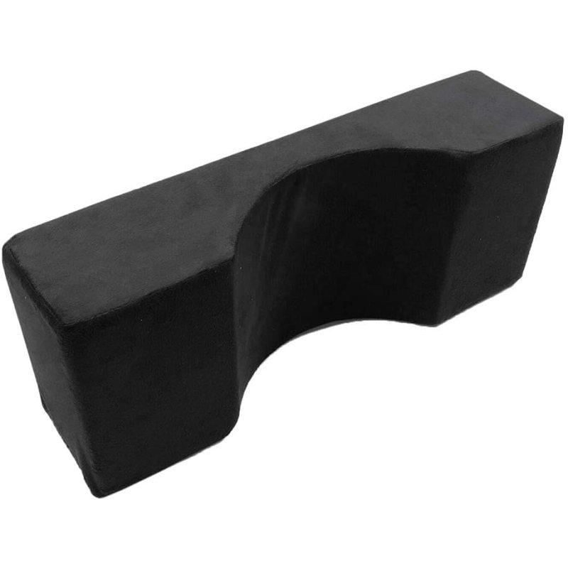 Casa si Gradina - Textile si covoare - Perne si pilote - Perne - Perna gat, Spuma cu memorie, 50x20x12 cm, Negru - Infinity.ro