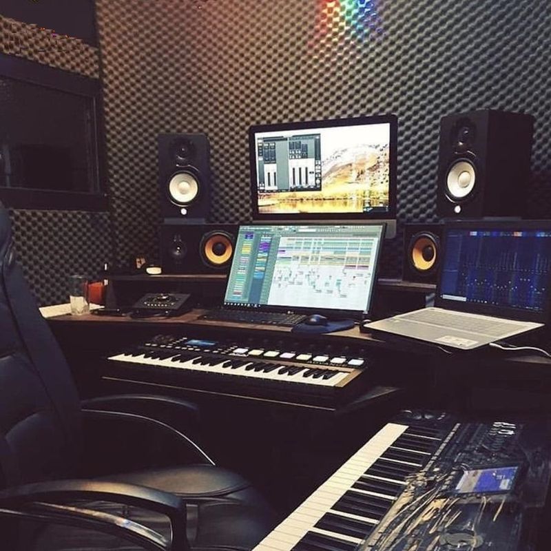 Casa si Gradina - Constructii - Termoizolatii - Termoizolatii si accesorii - Burete acustic & izolator fonic pentru Studio Autoadeziv 200x100x3 cm - Infinity.ro