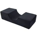Casa si Gradina - Textile si covoare - Perne si pilote - Perne - Perna gat, Spuma cu memorie, 50x20x12 cm, Negru - Infinity.ro