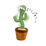Jucarii, Copii si Bebe - Jucarii si jocuri - Jucarii & jocuri educative - Jucarii interactive - Cactus dansator, interactiv, educativ, canta, danseaza, imita, verde - Infinity.ro