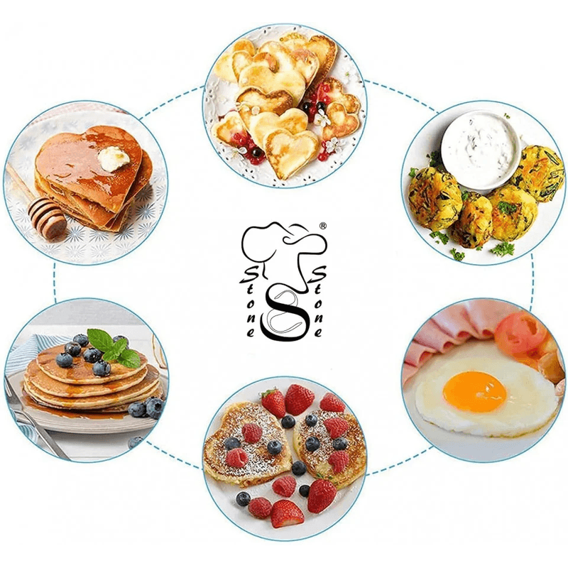 Casa si Gradina - Bucatarie si vesela - Ustensile bucatarie - Forme prajituri - Forma pentru clatite/oua, silicon, rosu - Infinity.ro