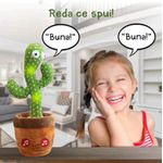 Jucarii, Copii si Bebe - Jucarii si jocuri - Jucarii & jocuri educative - Jucarii interactive - Cactus dansator FOXMAG24, interactiv, educativ, canta, danseaza, imita - Infinity.ro