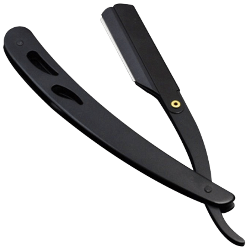 Ingrijire personala si Cosmetice - Aparate & accesorii ingrijire personala - Aparate de ras si tuns - Aparate de ras clasice - Brici Barbierit Clasic Otel Inoxidabil Cu 5 Lame Ras,Negru - Infinity.ro