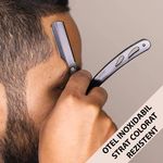 Ingrijire personala si Cosmetice - Aparate & accesorii ingrijire personala - Aparate de ras si tuns - Aparate de ras clasice - Brici pentru ras Ardette, BT10NG, cu lama interschimbabila, otel inoxidabil, Negru - Infinity.ro