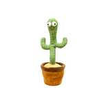 Jucarii, Copii si Bebe - Jucarii si jocuri - Jucarii & jocuri educative - Jucarii interactive - Jucarie interactiva Cactus Vorbitor si Dansator, dimensiune 32 cm, cu baterii incluse, danseaza si repeta ceea - Infinity.ro