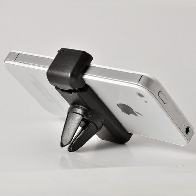 Laptop, Telefoane si Tablete - Telefoane mobile si accesorii - Accesorii Telefoane - Suport si docking telefoane - Suport auto pentru telefonul mobil cu prindere in grila de ventilatie si rotire 360 grade - Infinity.ro