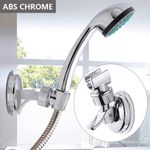 Casa si Gradina - Sanitare - Suporturi si accesorii baie - Suporturi baie - Suport para dus, ABS, 7 x 10 cm, Argintiu - Infinity.ro