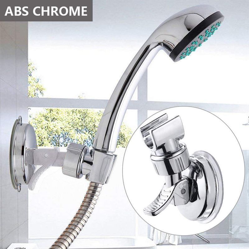 Casa si Gradina - Sanitare - Suporturi si accesorii baie - Suporturi baie - Suport para dus, ABS, 7 x 10 cm, Argintiu - Infinity.ro
