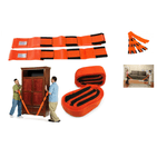 Casa si Gradina - Constructii - Depozitare, transport si protectie - Echipamente pentru transport si ridicat - Curele transport mobilier, Universal, 2 bucati, Portocaliu - Infinity.ro