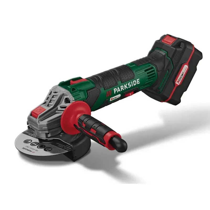 Casa si Gradina - Constructii - Scule electrice si accesorii - Polizoare - Polizor unghiular Parkside Performance flex 125 mm + baterie 20V-2A + incarcator - Infinity.ro