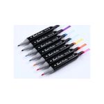 Carti si Birotica - Birotica - Instrumente de scris - Markere si carioci - Set 40 Markere, cu 2 Capete - Subtire/Gros, 1-6 mm, Gentuta Depozitare, Multicolore - Infinity.ro