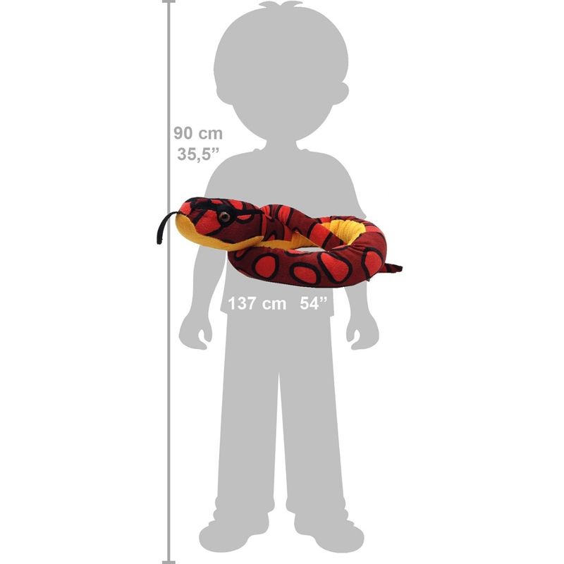 Jucarii, Copii si Bebe - Jucarii si jocuri - Jucarii de plus - Sarpe RAINBOW BOA- Jucarie Plus Wild Republic 137 cm - Infinity.ro